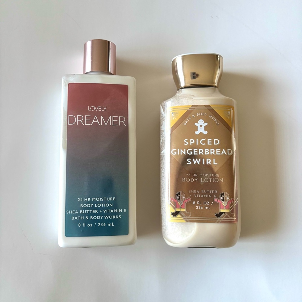Bath and body works full size lotion bundle